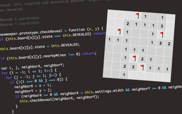 Screenshot of Minesweeper